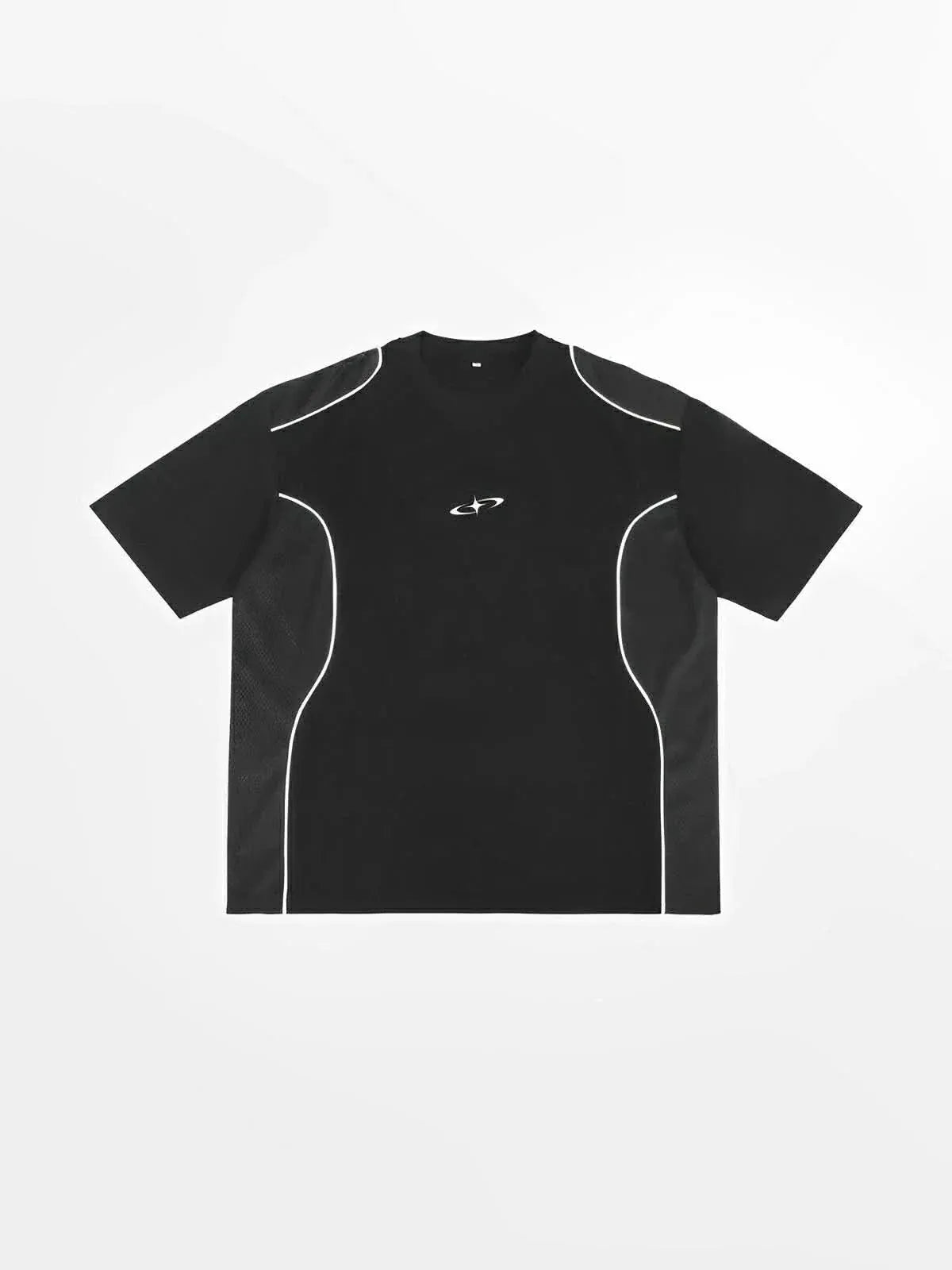 T-shirt oversize Vecteur Noir