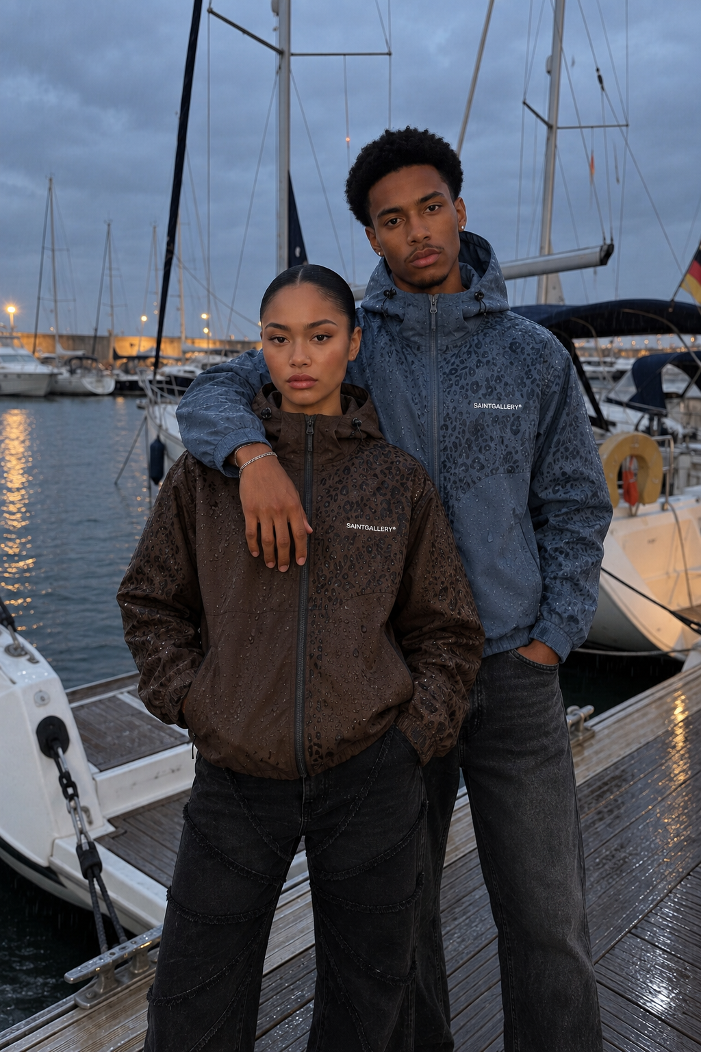 Veste de Pluie Léopard Caché