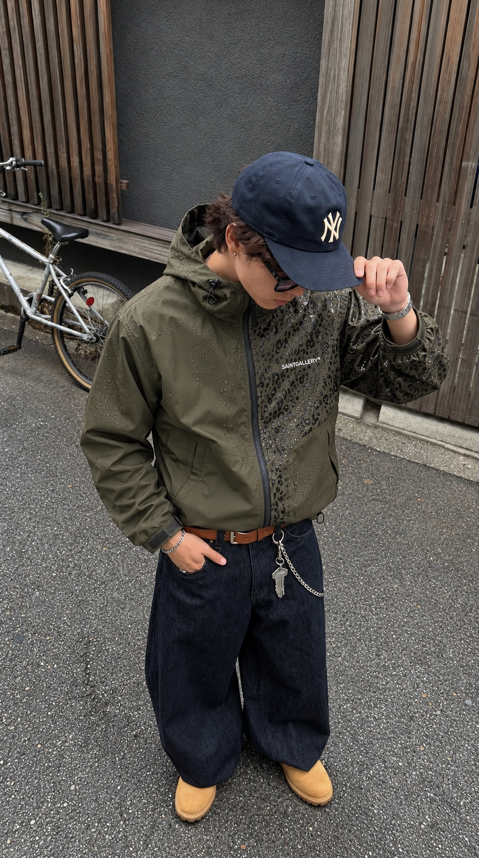 Veste de Pluie Léopard Caché